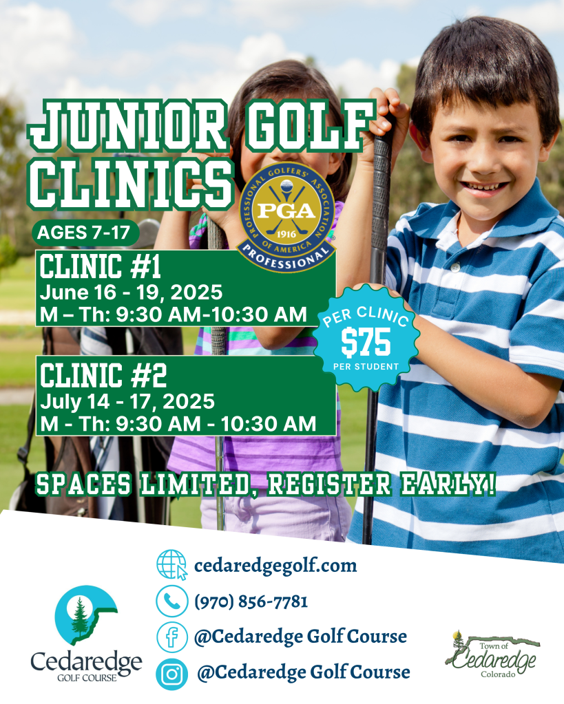 Junior Golf Tournament Flyer